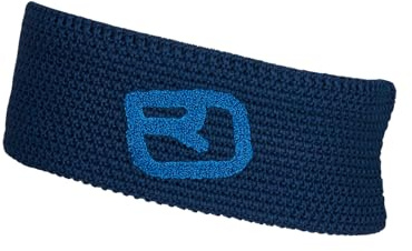 ORTOVOX Rock'n'Wool Headband, 67941, Deep Ocean, Uni