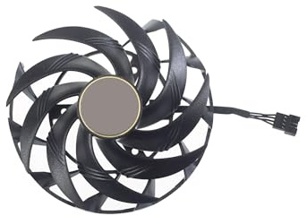 ZPZOZDR Laptop parts Graphics card fan PLD10015B12H DC12V 0.55A 4Pin for Gigabyte for AORUS for Radeon RX 6900 XT 6800 for MASTER for TYPE C(Right fan)