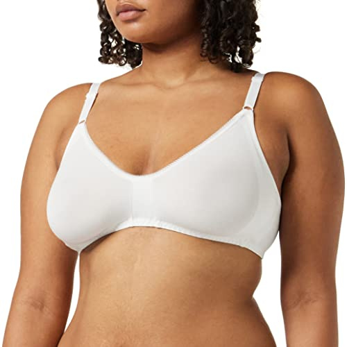 Sloggi Basic+ Cotton Rich Non Wired Bra 10007642 White 34A