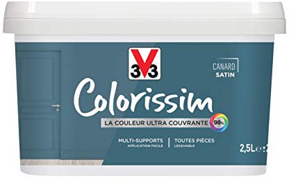 V33 Peinture multi-supports COLORISSIM® SAT Canard SATIN 2,5 L