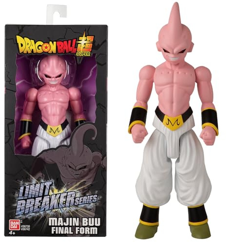 BANDAI – Dragon Ball – Riesenfigur Limit Breaker – Majin Bu – Offizielle Lizenz - Große Gelenkfigur Majin Buu 30cm - Spielzeug für Kinder ab 4 Jahren - 36742