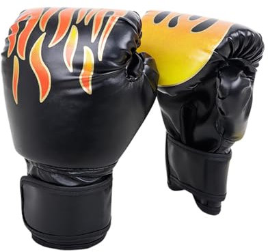 YSJCHEBS 1 Paar Kinder-Boxhandschuhe, Box-Übungshandschuhe, Jugend-Box-Trainingshandschuhe, Anfänger-Handschuhe, Geeignet Für Boxen, Taekwondo, Mixed Martial Arts