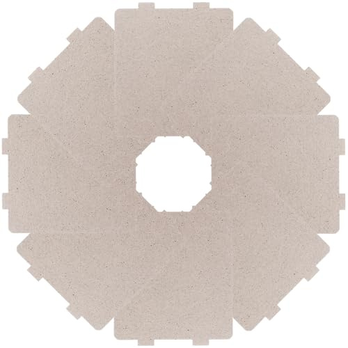 Housoutil 8 Pezzi Piastra di Mica per Forno a Microonde Copertura della Guida d'Onda Resistente al Calore Accessori per Riparazione e Sostituzione Elettrodomestici Isolante ad Alta