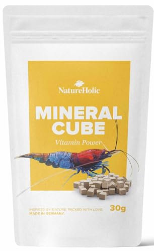 NatureHolic - MineralCube Vitamine Power I zur Mineralstoffversorgung I mit wertvollem Gemüse I auch ideal als Ferienfutter I belastet das Wasser Nicht I 30 g