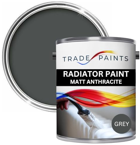 Radiator Paint Anthracite Grey 1 Litre Matt