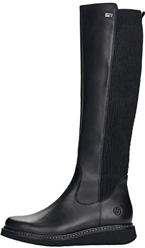 Remonte Damen D3975 Kniehohe Stiefel, schwarz/schwarz/schwarz / 01, 36 EU