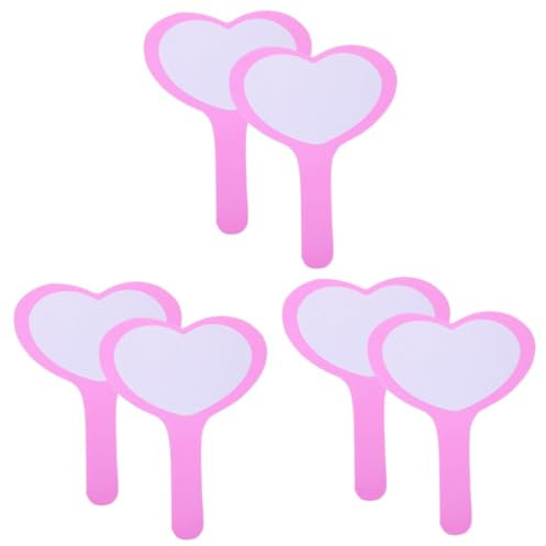 NUOBESTY 6 Stk Anzeigetafel bonuspunkte dry erase board zählbrett foam Whiteboard-Paddel einseitiges Paddel eine Seite Abstimmungsausschuss Hand leeres Brett 28c die ein Schild hält Schaum