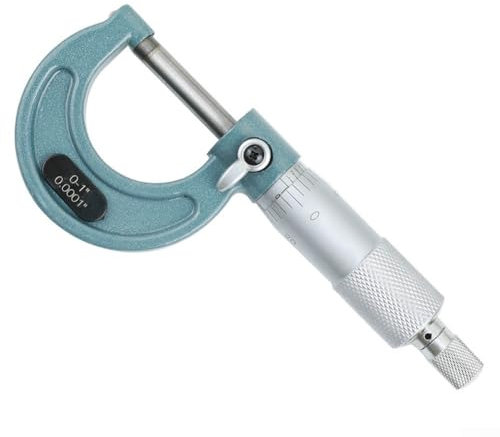 Micrometro professionale per la misurazione del diametro esterno garantisce risultati affidabili con una migliore leggibilità (A)