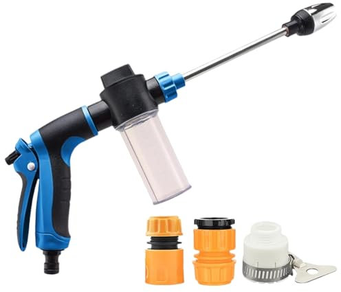 Hidrolimpiadora sin Cable - Hidrolimpiadora Portatil | Hidrolimpiadora portátil con batería | Hidrolavadora potente | Accesorios de limpieza giratorios multifuncionales para limpiar cercas, patios, te