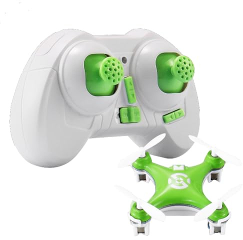 Asyduey RC Quadcopter Cx10 Mini Drone de Control Remoto 2.4G 4CH con LED HelicóPtero ElectróNico AvióN EléCtrico Juguetes para NiñOs-D