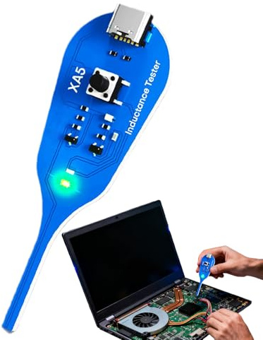 ZHUMCCY Strumento di Test per Schede Madri | Rilevatore Per La Riparazione Delle Bobine Della Scheda Madre - Controllore Guasti Rapido Circuiti,Per Apparecchi Elettronici PC Telefono Manutenzione Auto