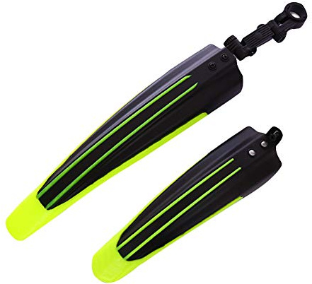 Générique Garde Boue VTT Ajustable Set de Garde-Boue à bicyclettes 2 pcs MTB Vélo Montagne Avant vélo d'équitation for 20/22/24/26 Pouce(05)