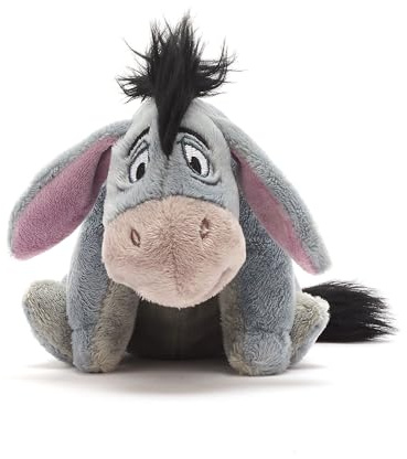 Disney Store Official Eeyore Mini Bean Bag Plush, Winnie the Pooh, 17cm/77”, Small Cuddly Stuffed Toy Donkey, Suitable for Ages 0+