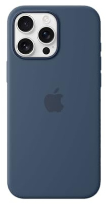 Apple iPhone 16 Pro Max Silicone Case with MagSafe - Denim ​​​​​​​
