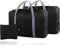 Faltbare Reisetasche, wasserdichte Handgepäcktaschen, Fitnessstudio, Urlaub,geeignet für Sport, 2 Stück, Schwarz
