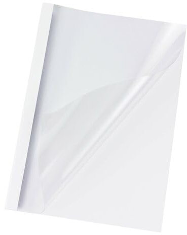 VEPATIM 100 Thermobindemappen A4 8mm für 80 Blatt weiß