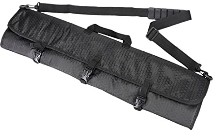 MAGARROW Archery Takedown Bogenkoffer Recurve Bogentasche mit verstellbarem Schultergurt (Schwarz)