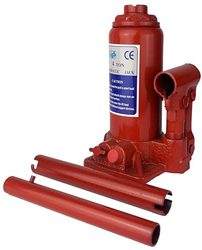 Cric auto sollevatore idraulico martinetto a bottiglia 4 t - ENG PRO MA CB 0004