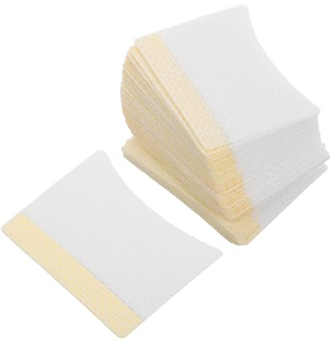 minkissy 40stücke Wimpern Pads Für Wimpernverlängerungen Entfernen Saugfähige Make-up-entferner-pads Für Gesicht Und Nägel Quadratische Kosmetikwatte Für Augen-make-up-entferner