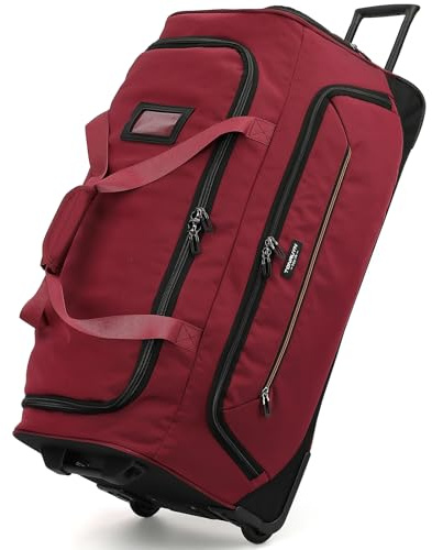 TONRUYN Bolsa de Viaje Trolley con Ruedas 85L Grande Bolsa Deportiva