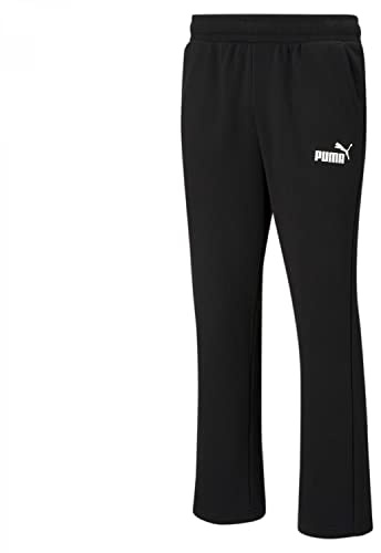 PUMA Ess Logo Pants TR OP SRL - Pantalons - Jogger - Homme, Noir, Taille XL,