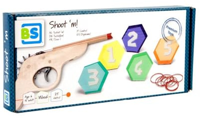 BS Toys - Pistolskytte spel, GA409, flerfärgad