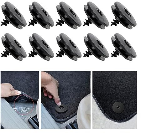 JNNJ Clip Support Universel Pour Tapis De Sol Et De Voiture, Antidérapants