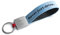 Hyundai HMD00592 Schlüsselanhänger N-Logo Schlüsselband Anhänger Schlüsselring, mit Schriftzug: Never just drive, blau