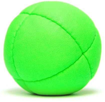 Jugglequip Infinity Pelota de Malabares - Bolas Profesionales Adultos | Hecha a mano en la UE, diseñada por malabaristas pros. Resistente al agua, cuero premium & textura grip. Con app