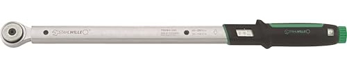 STAHLWILLE 750NR/200 | Drehmomentschlüssel 40-200 N·m mit 1/2 Zoll Umschalt-Knarre | kalibriert mit Zertifikat | Made in Germany