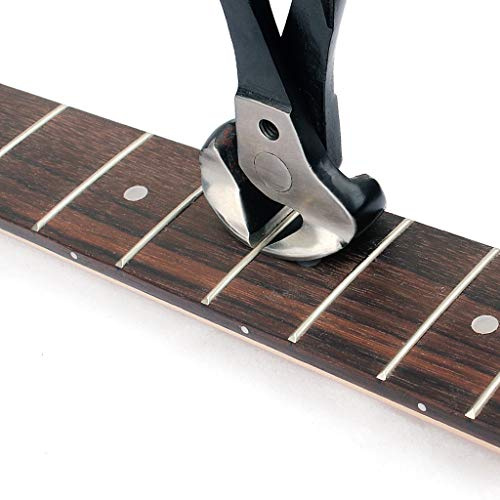 Alnicov Gitarr Sträng Fret Avbitartång, Praktisk Fret Dragare Tång Gitarr Brostift Dragare Luthier Reparationsverktyg för Gitarr Bas