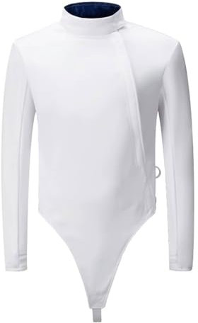 LYXXJRYBHD Fechtjacke für Kinder Und Erwachsene, 350N Fechtanzug, Fechttrainingsausrüstung, Fechttrainingskleidung, für Florett, Degen, Säbel, Rechte Hand(52#)