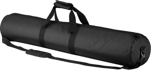 Funda de transporte para trípode de 70 x 13 x 13 cm, resistente Oxford, bolsa fotográfica con correa para el hombro acolchada para soporte de luz, trípodes, monopiés, paraguas, caja de luz, soportes