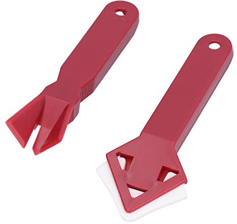 Grattoir de Fenêtre en Silicone, Ciment Abs, Outils en Silicone, Dissolvant de Colle pour Porte de Fenêtre, Supports de Fût 2 Pièces