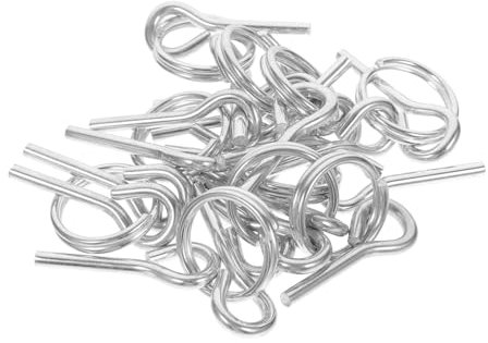 LAPYAPPE 10pezzi Picchetti Per Con Anello Accessori Per Tende Da Campeggio Stabilità e Sicurezza Per Esterni Per Escursioni e Attività All Aperto