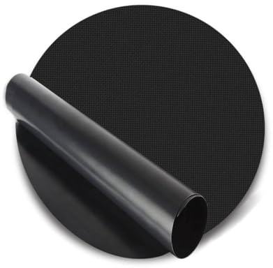 QUXVUIS Alfombrilla para parrilla de barbacoa fácil de limpiar para hacer barbacoas sin complicaciones Alfombrillas para hornear larga vida útil Cocina fácil almacenar Agua jabonosa