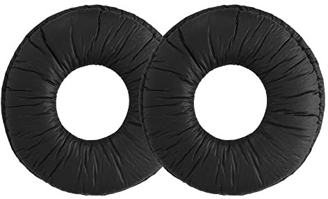 kwmobile 2X Ohrpolster kompatibel mit Sony MDR-ZX110 / MDR-ZX310/ MDR-ZX330 Polster - Kopfhörer Polster aus Kunstleder für Over Ear Headphones