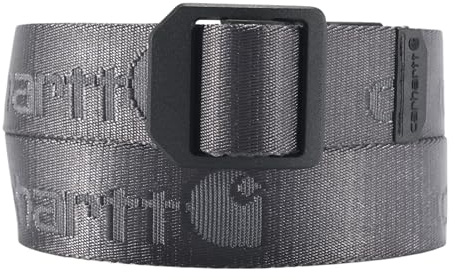 Carhartt Herren Nylon Webbing Ladder Lock Gürtel , Gravel, L
