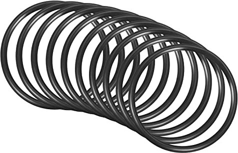 QUARKZMAN Nitrile Gomma O-Ring 75mm x 65mm x 5mm Guarnizioni di Tenuta Anelli Rubinetti Rotondo Guarnizione Rondella per Rubinetto Idraulica Riparazione Sigillatura Connessione, 10 Pezzi