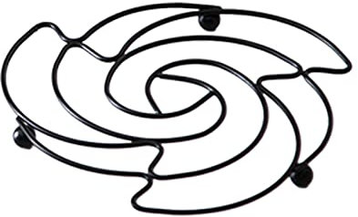 Rianpesn Vapor Redonda Acero Inoxidable, Soporte cocción con Inserto Rejilla para vaporera Rejilla para vaporera Redonda, cocción al Vapor para Horno Olla a presión