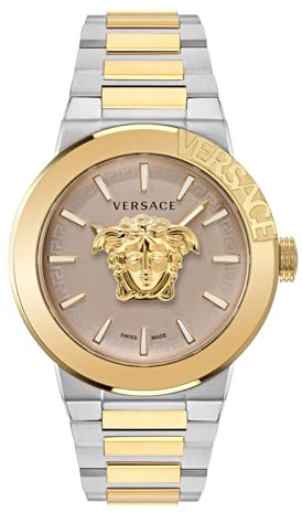 Versace Herren Analog Armbanduhr Medusa Infinite Gent