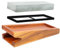 Raziol Knife Sharpening Stone Japanese Knife Sharpening Stone Grit 3000 Grit Uncleaved & Mold Free Knife Sharpening Kit Durable Whetstone