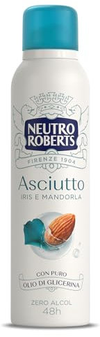 Neutro Roberts Deodorante Spray Asciutto Iris e Mandorla, 150ml