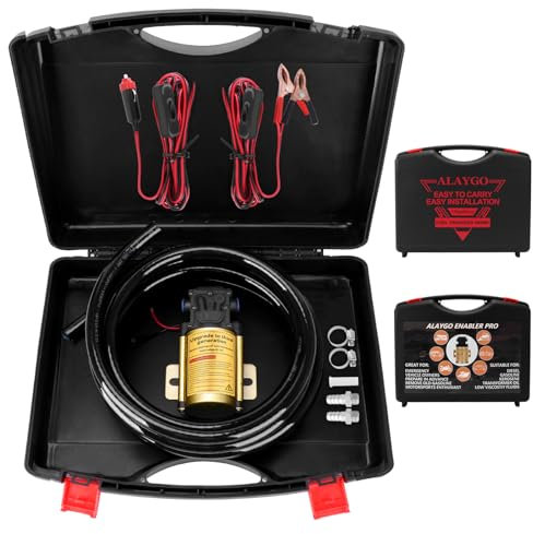 ALAYGO 12 V Fuel Gasoline Transfer Pump Kit