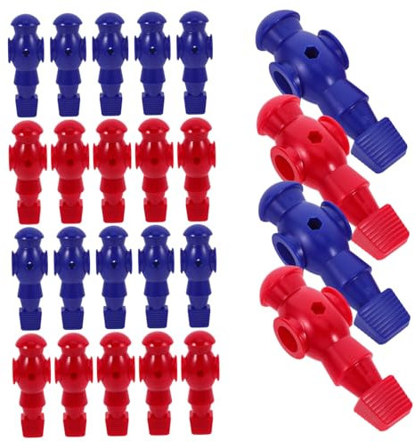 BESPORTBLE 26 TLG. Tischkicker Kickerfiguren Set Ersatzteile für Tischkicker Spiel Kunststoffspieler für Schreibtischfußball