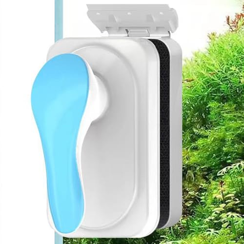 Cleaner magnetico per acquario, alteri magnetici di alghe per acquari | Magnete di pulizia del serbatoio di pesce - 2 raschiatori staccabili, pennello per la pulizia del serbatoio di acquario magnetic