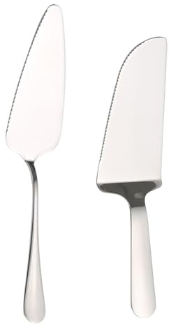 ARYIMYDP 2 Pezzi Set di Palette per Dolci con Design Variati, Perfetto per Taglio di Precisione e Servizio di Dessert, Pasticceria e Stuzzichini, Resistente per Uso Professionale e Casa