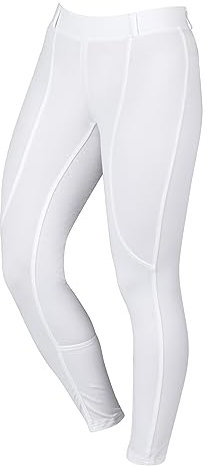 Dublin Performance Cool-It Gel Riding Tights, White, Childs 10/24