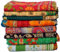 Estationeryhouse Kantha-Steppdecke, indischer Vintage-Stil, handgefertigt, wendbar, Tagesdecke, Baumwollstoff, Bohemian-Steppdecke (1)