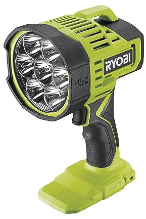 RYOBI RLS18-0 18V ONE+ Cordless Spotlight (Bare Tool), Hyper Green